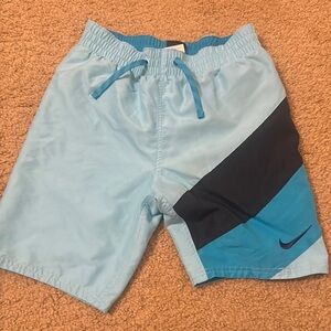 Nike Light Blue Swim Shorts